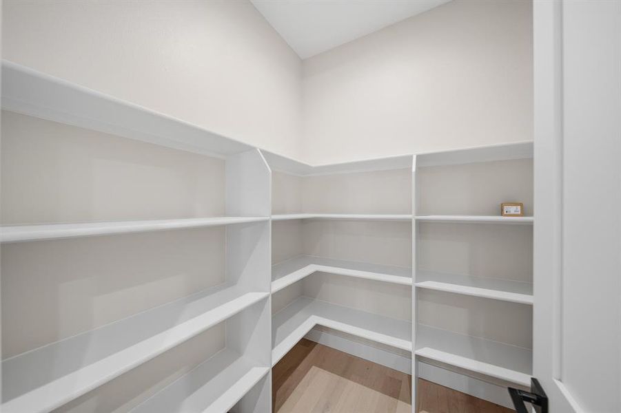 View of storage area