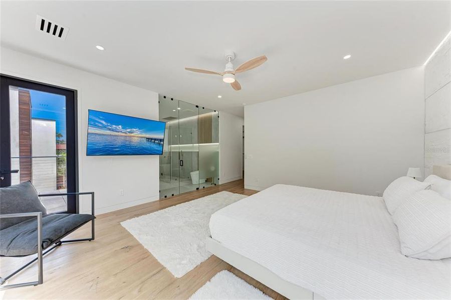 Furnished interior view inside a new home in , Sarasota (Image 42).