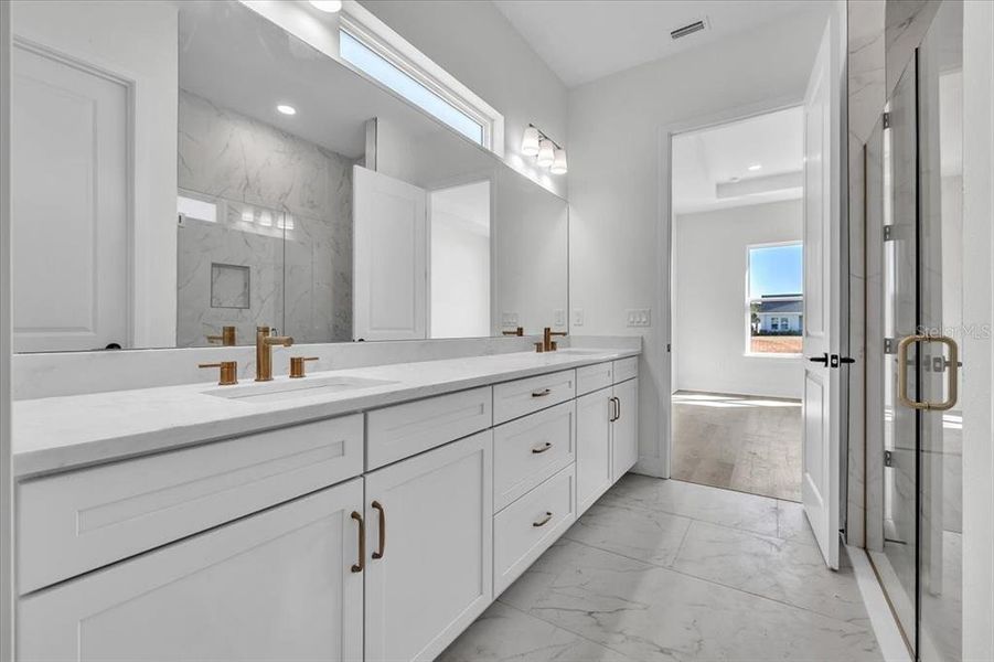 Furnished interior view inside a new home in Gracewater at Sarasota, Sarasota (Image 13).