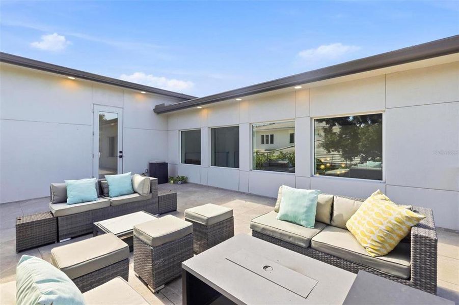 Exterior details and patio area of a home in , Sarasota (Image 35). Exterior details and patio area of a home in , Sarasota (Image 35).