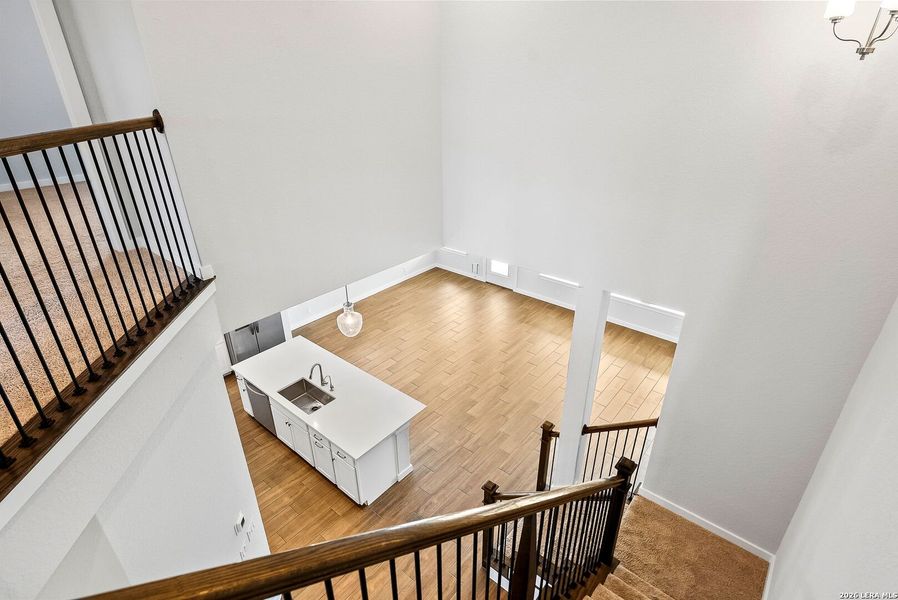 Spacious, unfurnished interior of a new home in Davis Ranch 60', San Antonio (Image 43).