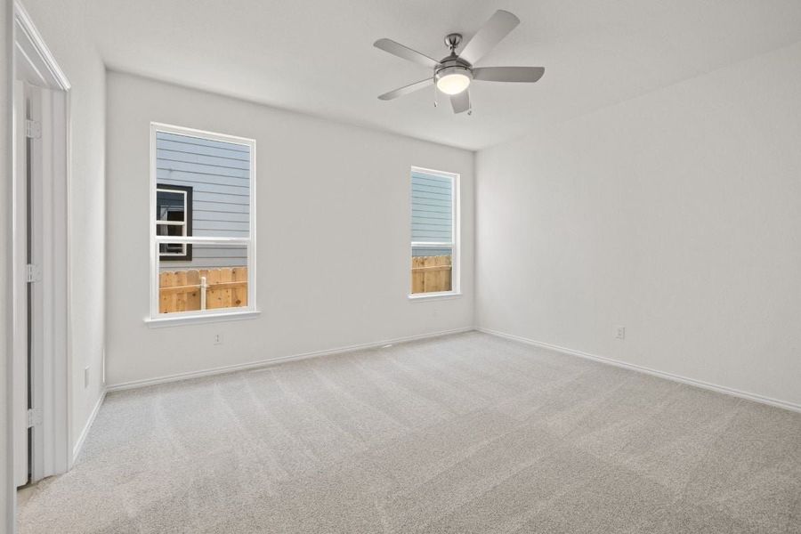 Spacious, unfurnished interior of a new home in Sonterra - Cool Water, Jarrell (Image 8).