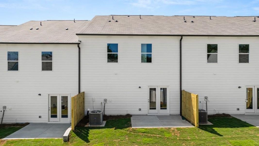 Exterior details and patio area of a home in Rolling Meadows, Jasper (Image 3).