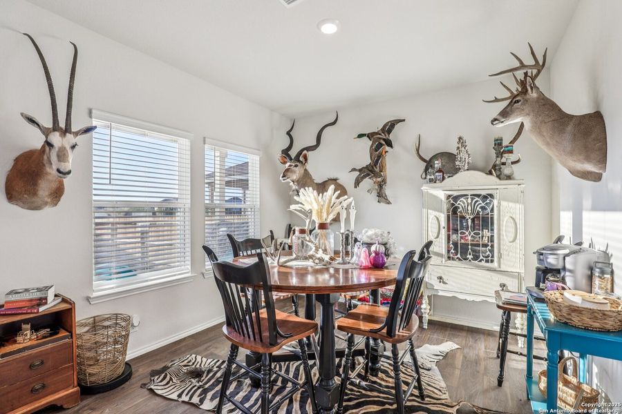 Furnished interior view inside a new home in The Links at River Bend, Floresville (Image 17). Furnished interior view inside a new home in The Links at River Bend, Floresville (Image 17).