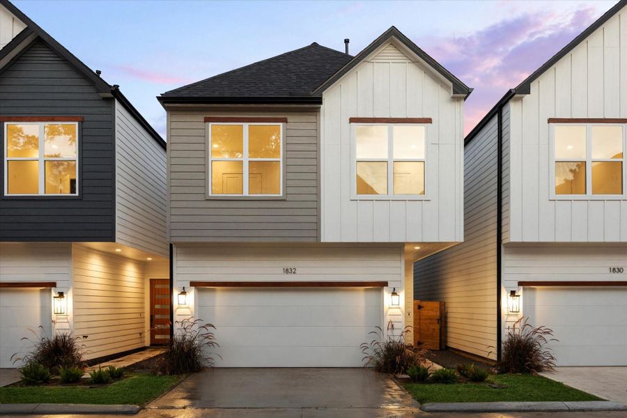 Front exterior of a new home in , Houston, TX, highlighting curb appeal (Image 2).