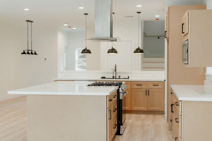 Furnished interior view inside a new home in , Houston (Image 11). Furnished interior view inside a new home in , Houston (Image 11).