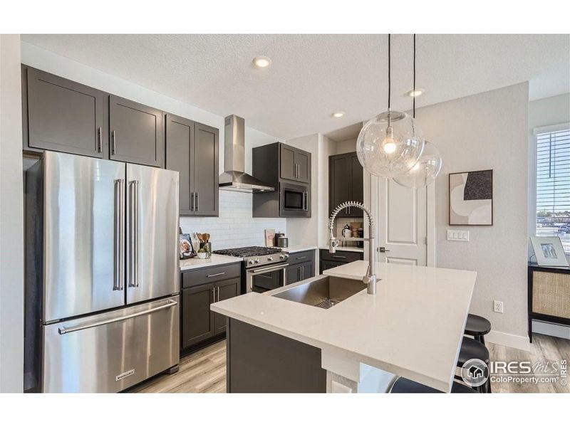 Furnished interior view inside a new home in , Aurora (Image 17). Furnished interior view inside a new home in , Aurora (Image 17).