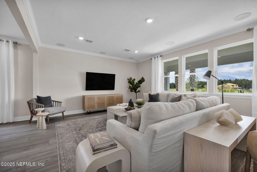 Furnished interior view inside a new home in Double Branch, Middleburg (Image 7).