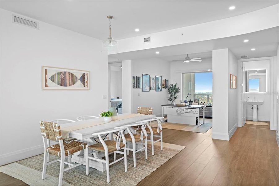 Furnished interior view inside a new home in Altura Bayshore, Tampa (Image 44). Furnished interior view inside a new home in Altura Bayshore, Tampa (Image 44).