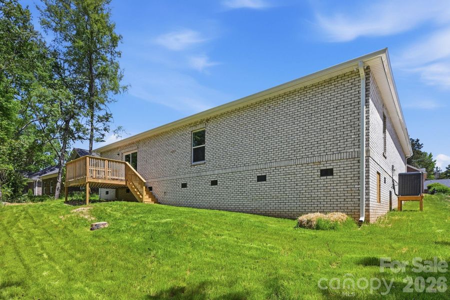 Exterior details and patio area of a home in , York (Image 3).
