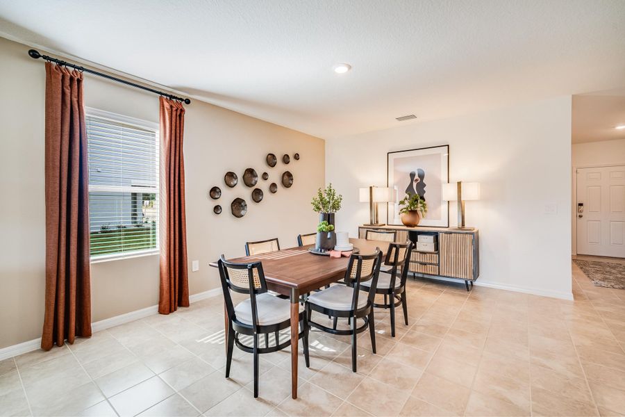 Furnished interior view inside a new home in Palm Wind, Hudson (Image 11).