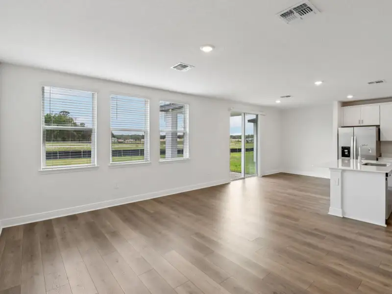 Spacious, unfurnished interior of a new home in Villamar - Classic Series, Winter Haven (Image 9). Spacious, unfurnished interior of a new home in Villamar - Classic Series, Winter Haven (Image 9).