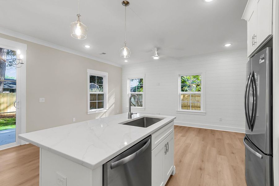 Furnished interior view inside a new home in , Charleston (Image 7). Furnished interior view inside a new home in , Charleston (Image 7).