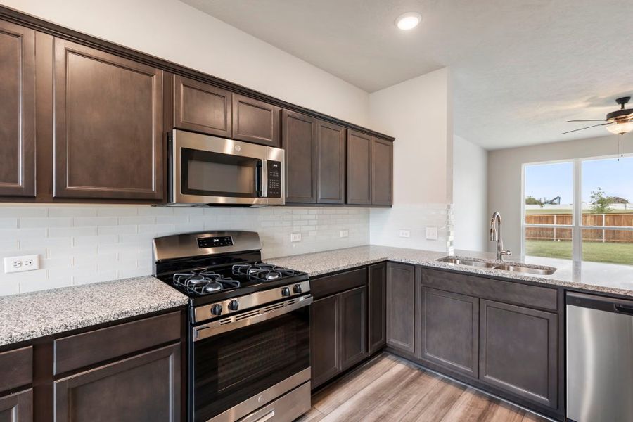 Furnished interior view inside a new home in Eastern Wells, Jarrell (Image 35).