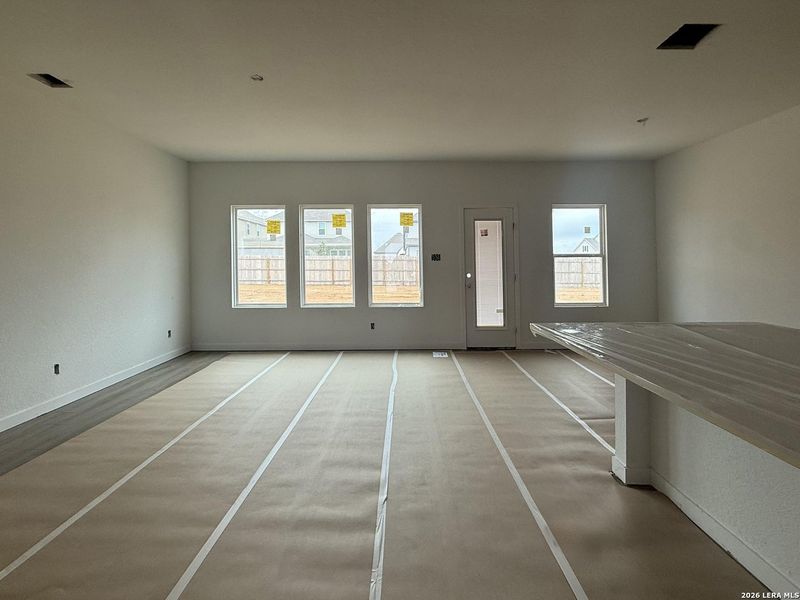 In-progress construction of a new home in Cordova Trails, Seguin, TX (Image 19).