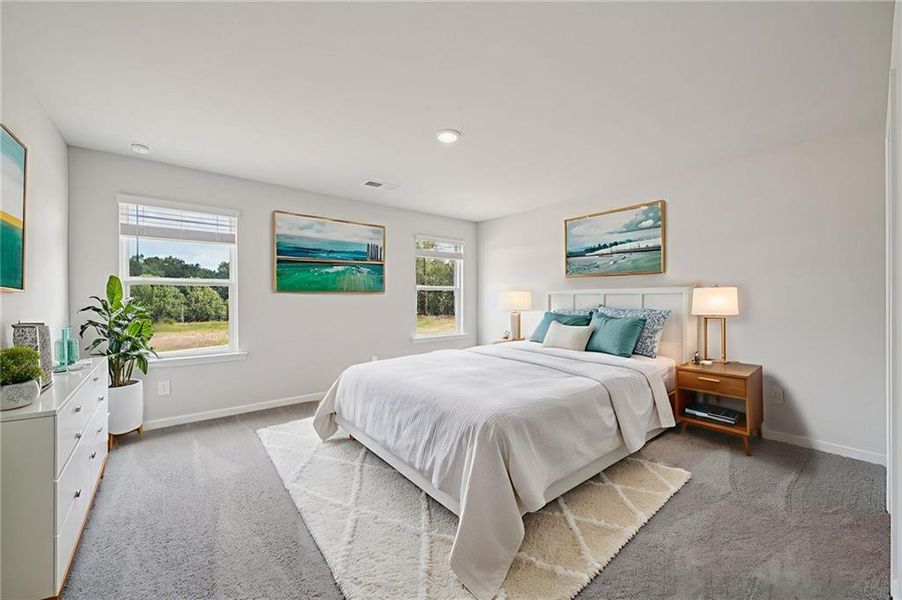 Furnished interior view inside a new home in Artisan Walk, Fairburn (Image 4).