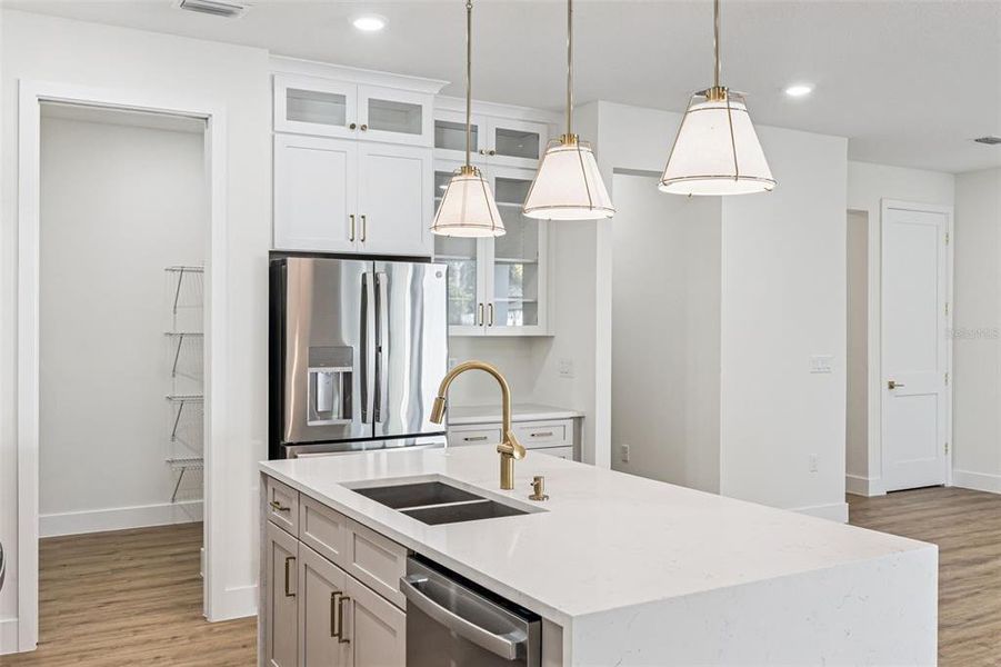 Furnished interior view inside a new home in , Belle Isle (Image 3).
