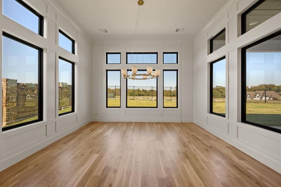Spacious, unfurnished interior of a new home in Montclair, Prosper (Image 25). Spacious, unfurnished interior of a new home in Montclair, Prosper (Image 25).