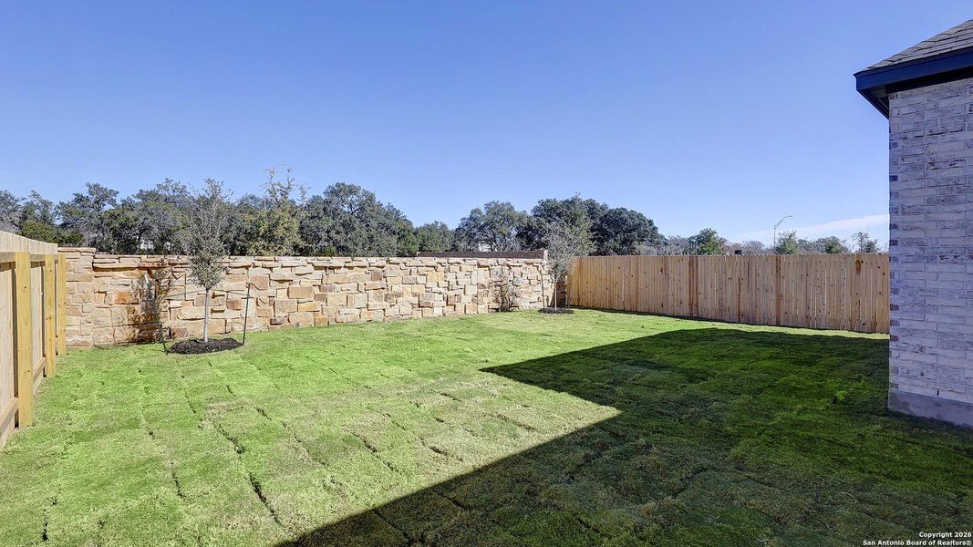 Exterior details and patio area of a home in Kallison Ranch, San Antonio (Image 3). Exterior details and patio area of a home in Kallison Ranch, San Antonio (Image 3).