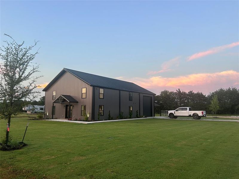 Plenty of parking available for vehicles and RV.