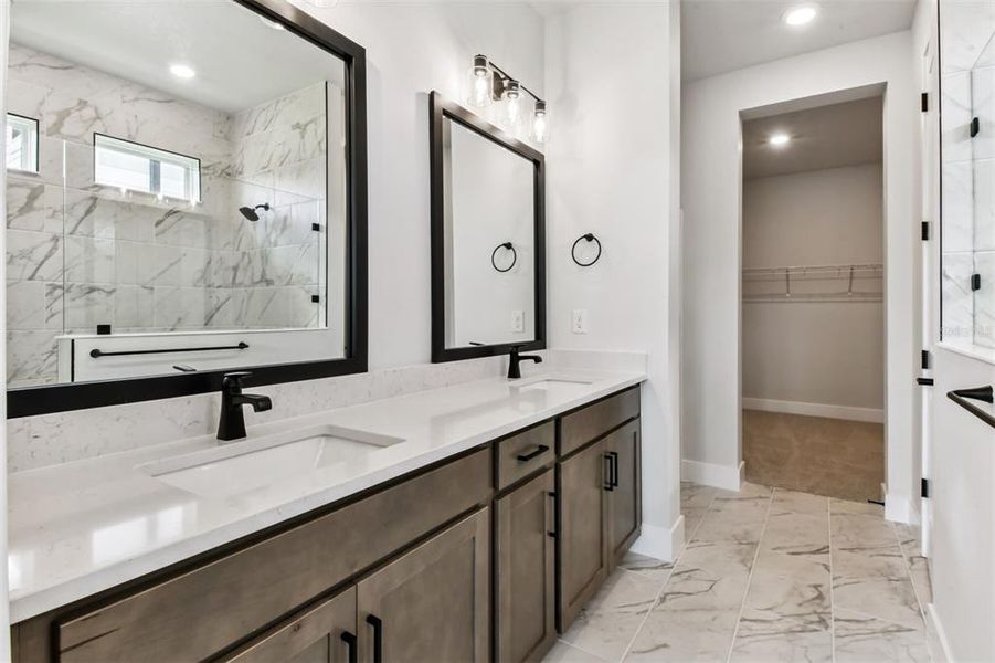Furnished interior view inside a new home in Chapel Crossings - Garden Series, Wesley Chapel (Image 6).