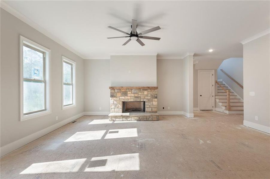 In-progress construction of a new home in , Powder Springs, GA (Image 12).