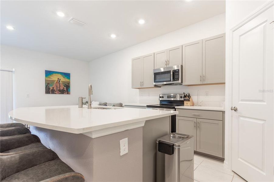 Furnished interior view inside a new home in , Sarasota (Image 54).