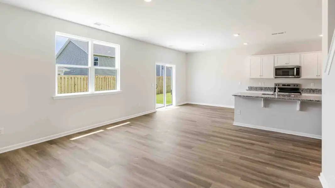 Representative unfurnished interior of a home built from the Hayden by D.R. Horton in Brookside, Richlands (Image 12).