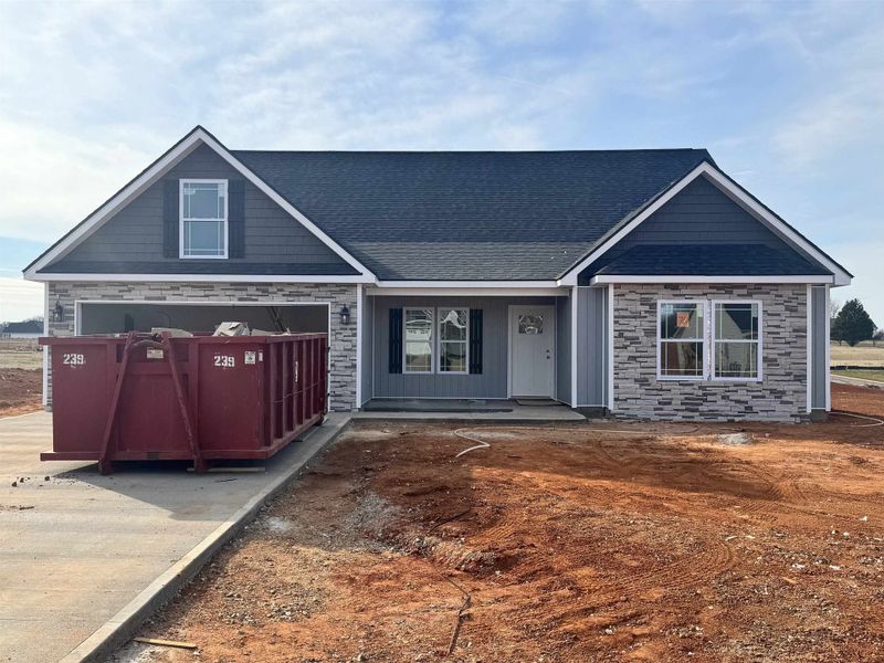 In-progress construction of a new home in Bent Tree, Gaffney, SC (Image 3).