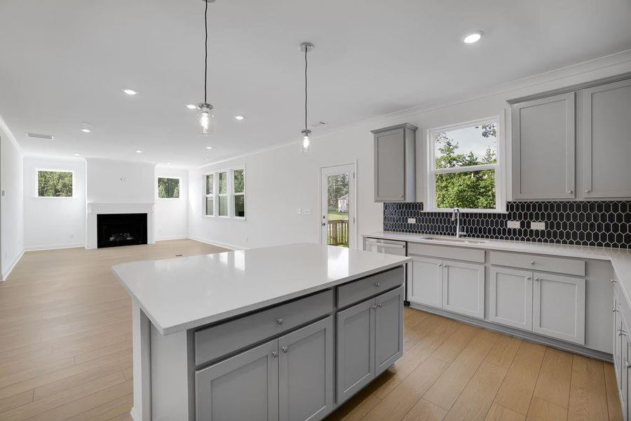 Furnished interior view inside a new home in Falls Creek, Flowery Branch (Image 8). Furnished interior view inside a new home in Falls Creek, Flowery Branch (Image 8).