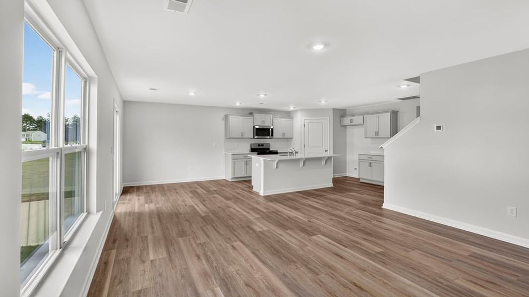 Spacious, unfurnished interior of a new home in Bentley Park, Greenwood (Image 19). Spacious, unfurnished interior of a new home in Bentley Park, Greenwood (Image 19).
