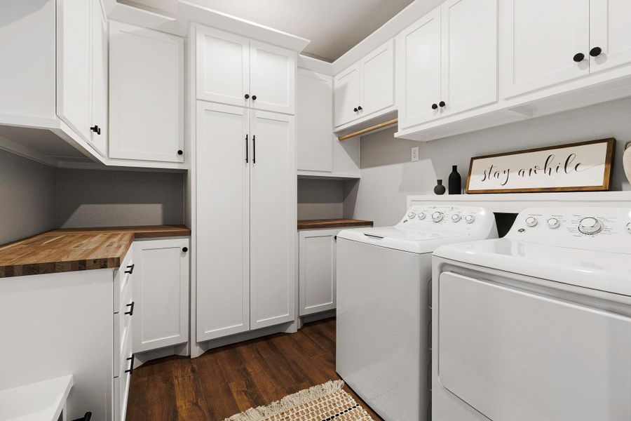 Furnished interior view inside a new home in , Montgomery (Image 27).