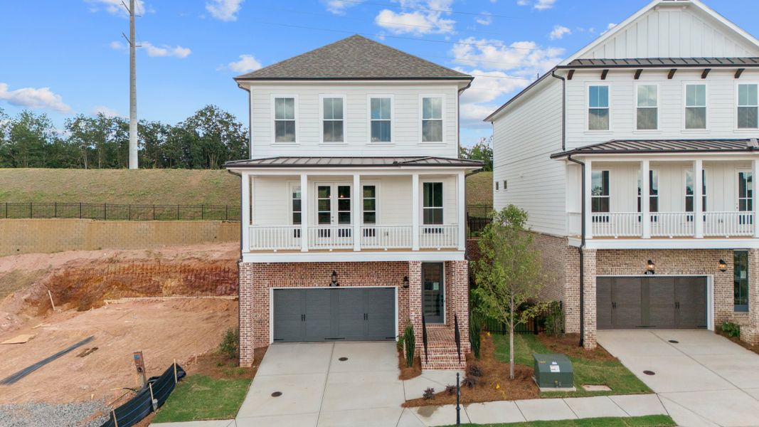 Representative exterior photo of a completed home built from the The Aspen II by The Providence Group in Palisades Single Family, Cumming, GA (Image 2).