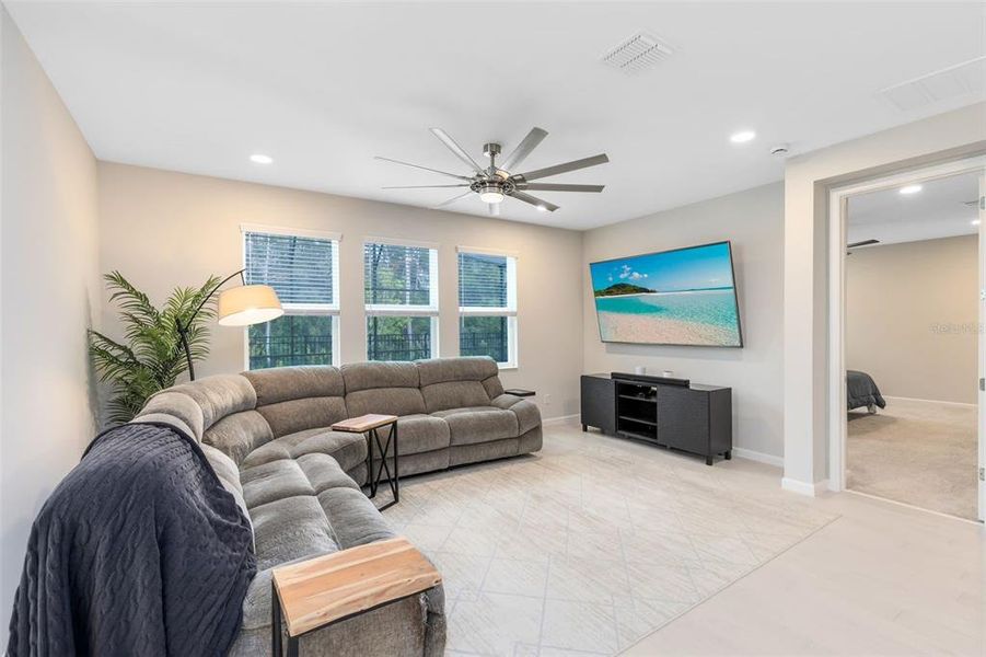 Furnished interior view inside a new home in Eden at Crossprairie, St. Cloud (Image 14).