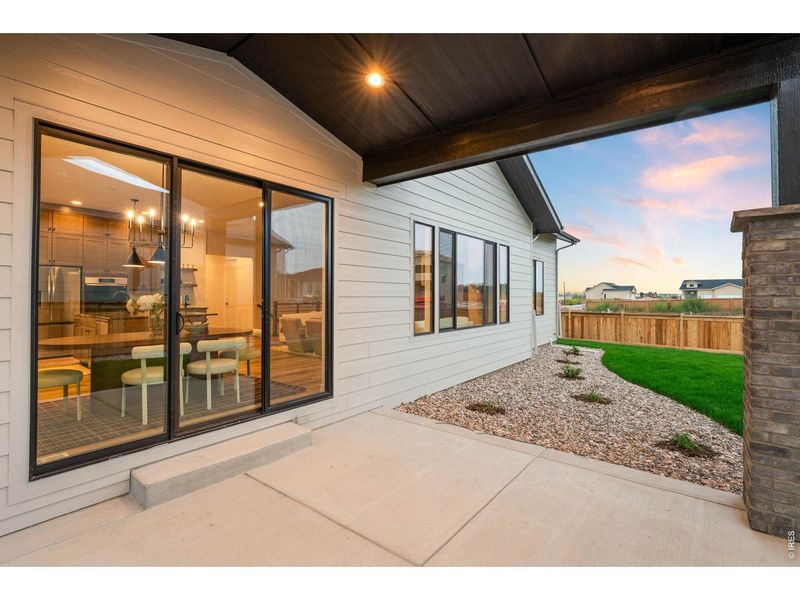 Exterior details and patio area of a home in , Windsor (Image 23). Exterior details and patio area of a home in , Windsor (Image 23).