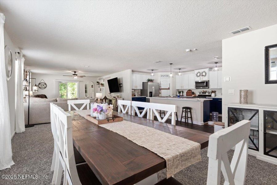 Furnished interior view inside a new home in Willow Springs, Green Cove Springs (Image 14). Furnished interior view inside a new home in Willow Springs, Green Cove Springs (Image 14).