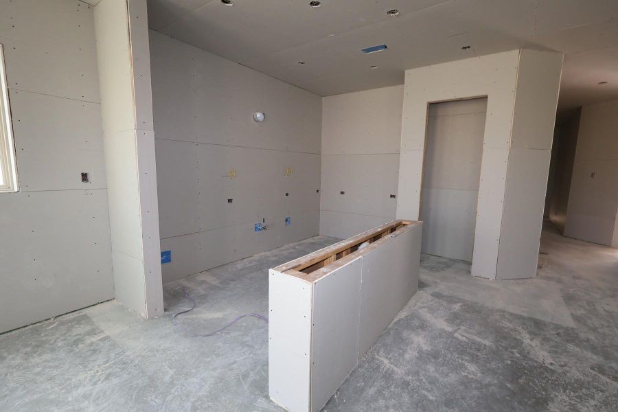 In-progress construction of a new home in Meridiana - Terrace Collection, Manvel, TX (Image 8).