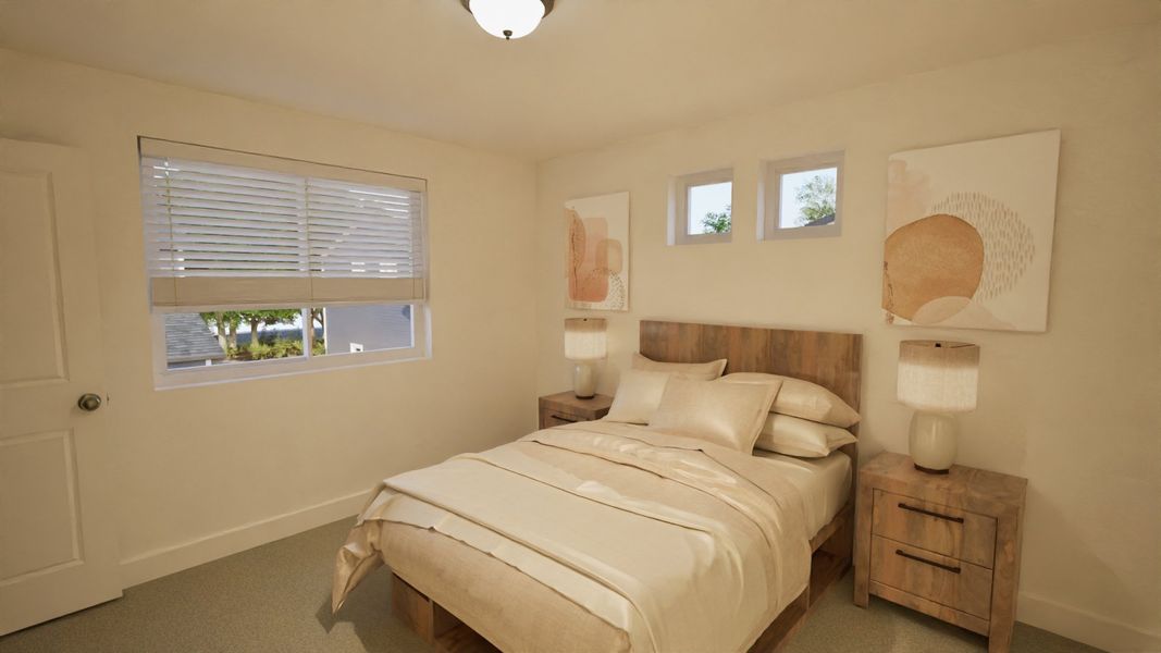 Furnished interior view inside a new home in Banning Lewis Ranch - New Homes Colorado Springs, Colorado Springs (Image 9). Furnished interior view inside a new home in Banning Lewis Ranch - New Homes Colorado Springs, Colorado Springs (Image 9).