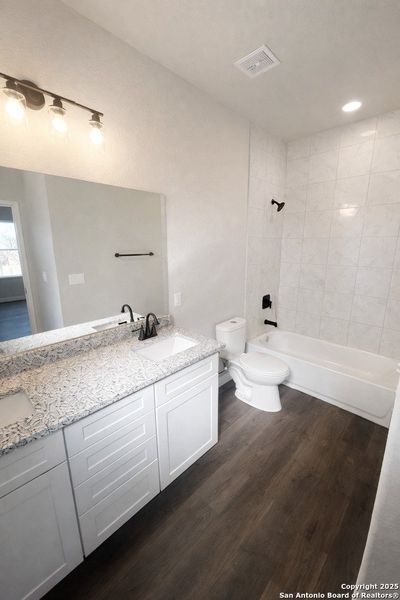 Furnished interior view inside a new home in , San Antonio (Image 3).