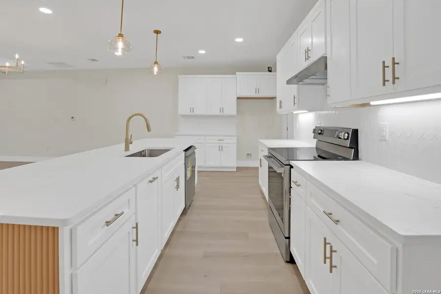 Furnished interior view inside a new home in , San Antonio (Image 4).