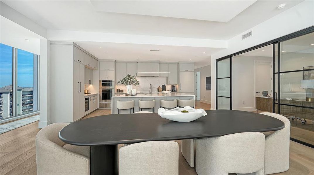 Furnished interior view inside a new home in , Sarasota (Image 44). Furnished interior view inside a new home in , Sarasota (Image 44).