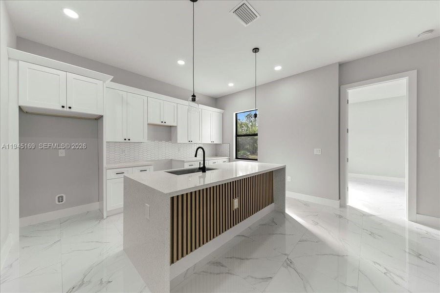 Furnished interior view inside a new home in , Lehigh Acres (Image 6).