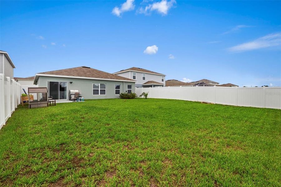 Exterior details and patio area of a home in , Brooksville (Image 26).