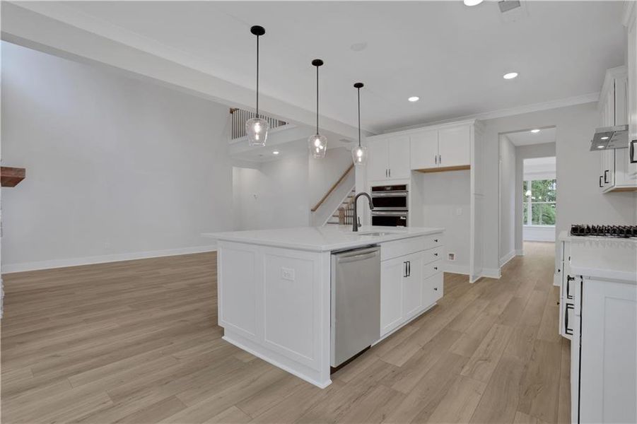 Furnished interior view inside a new home in Arbor West, Dawsonville (Image 5).