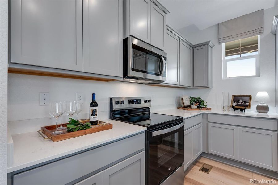 Furnished interior view inside a new home in Revere at Johnstown, Johnstown (Image 18). Furnished interior view inside a new home in Revere at Johnstown, Johnstown (Image 18).