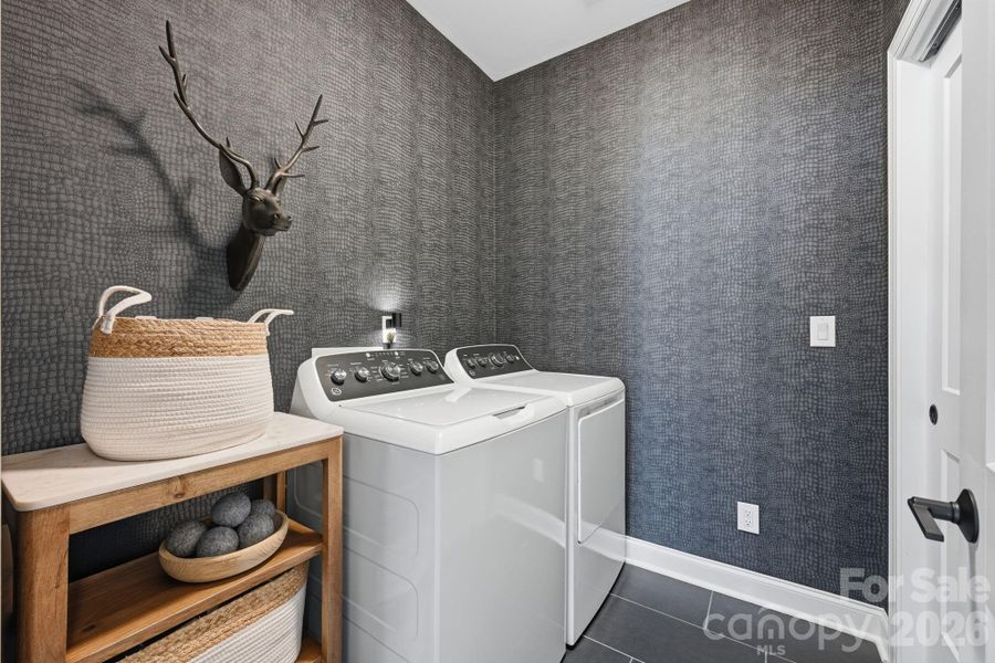 Furnished interior view inside a new home in , Mooresville (Image 25).