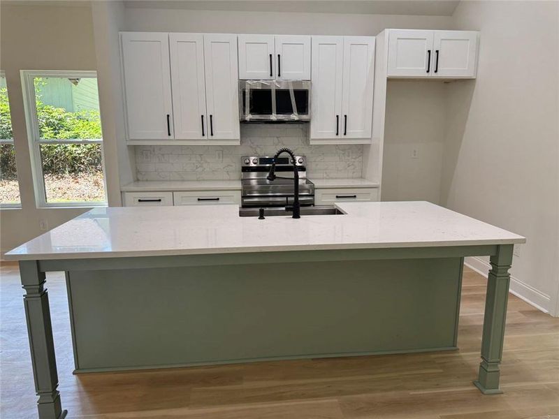 Furnished interior view inside a new home in , Atlanta (Image 5).