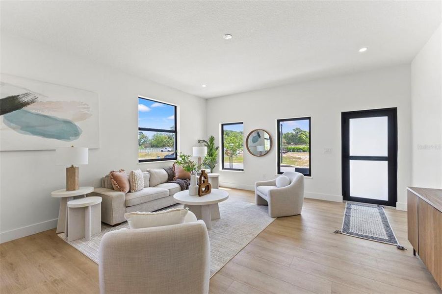 Furnished interior view inside a new home in , Pinellas Park (Image 9).