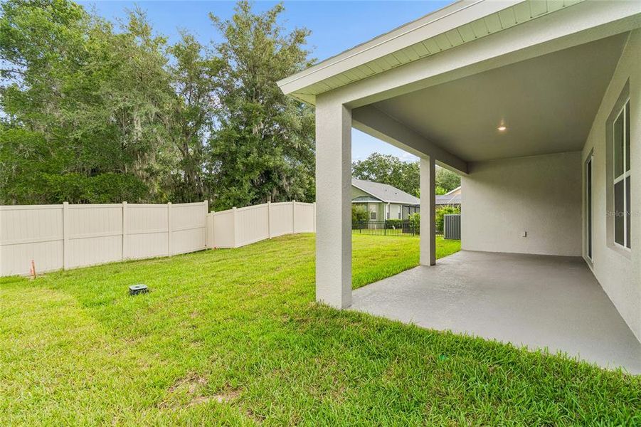 Exterior details and patio area of a home in Cascades at Southern Hills, Brooksville (Image 37).