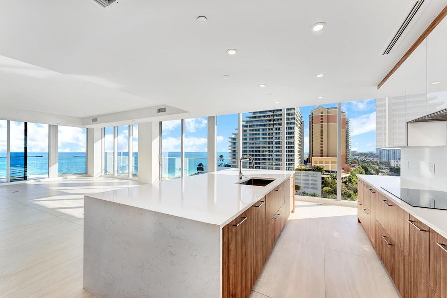 Furnished interior view inside a new home in , Fort Lauderdale (Image 17).